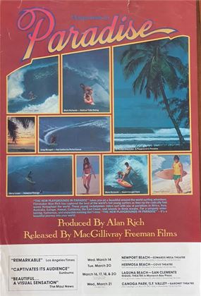 Playgrounds in Paradise - 16mm screening - Surf Classics Day